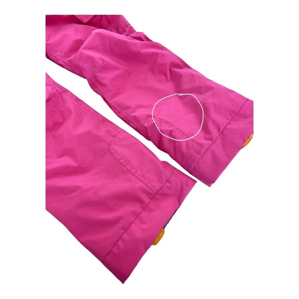 686 Girls Youth infinity Medium Cargo Snow Ski Pants Pink Insulated - Picture 7 of 16